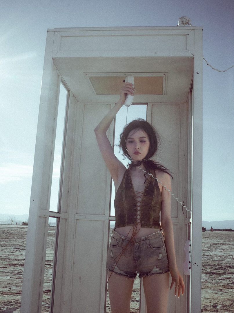 Rose at Bombay Beach